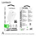 lamtech fast charger type c pd20w white lam112686 extra photo 3