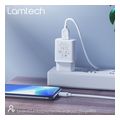 lamtech usb travel charger 21a white lam022162 extra photo 2