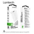 lamtech usb travel charger 21a white lam022162 extra photo 9