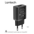 lamtech usb travel charger 21a black lam022155 extra photo 4