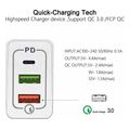 lamtech quick charger 15w high speed qc30 and type c output lam022001 extra photo 3