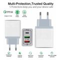 lamtech quick charger 15w high speed qc30 and type c output lam022001 extra photo 5