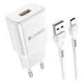 lamtech quick charger usb30 18w with type c cable 1m white lam021998 extra photo 1