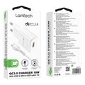 lamtech quick charger usb30 18w with micro usb cable 1m white lam021974 extra photo 2