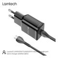 lamtech quick charger usb30 18w with micro usb cable 1m black lam021967 extra photo 5