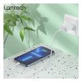lamtech wall charger qc30 18w with lightning cable 1m white lam020182 extra photo 3