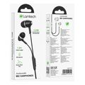 lamtech fashionable 35mm earphones with mic black lam111719 extra photo 4