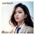 lamtech fashionable 35mm earphones with mic black lam111719 extra photo 6