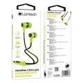 lamtech handsfree with mic 35mm jack green lam021387 extra photo 3