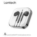 lamtech handsfree stereo 35mm jack with mic black lam020977 extra photo 3