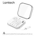 lamtech lightning wired earphones with microphone white lam111740 extra photo 2