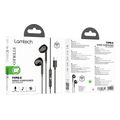 lamtech type c mobile earphones with microphone black lam020946 extra photo 6
