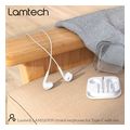 lamtech type c mobile earphones with microphone white lam020939 extra photo 5