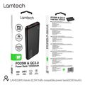 lamtech powerbank 10000mah qc30 pd20w black lam112891 extra photo 8