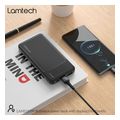 lamtech power bank 10000mah black lam112099 extra photo 5