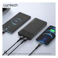 lamtech power bank 10000mah black lam112099 extra photo 6