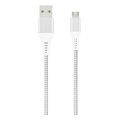 lamtech micro usb high quality unbreakable cable silver 2m lam450275 extra photo 5