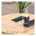 lamtech datacable micro usb 2m white lam440993 extra photo 4