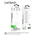 lamtech datacable micro usb 2m white lam440993 extra photo 8