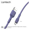 lamtech datacable micro usb 1m blue lam445172 extra photo 3