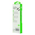 lamtech datacable micro usb 1m green lam445189 extra photo 2