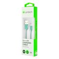 lamtech datacable micro usb 1m green lam445189 extra photo 3