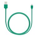 lamtech datacable micro usb 1m green lam445189 extra photo 4
