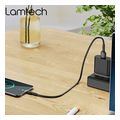 lamtech datacable micro usb 1m black lam439874 extra photo 5