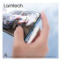 lamtech type c to type c 60w angled data charge cable 1m white lam114307 extra photo 2