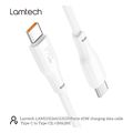 lamtech charge and data cable type c to type c 60w 1m white lam113126 extra photo 4