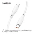 lamtech charge and data cable type c to type c 60w 1m white lam113126 extra photo 5
