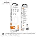 lamtech charge and data cable type c to type c 60w 1m white lam113126 extra photo 7