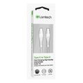 lamtech hq unbreakable cable type c to type c white 1m lam112747 extra photo 1