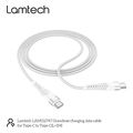 lamtech hq unbreakable cable type c to type c white 1m lam112747 extra photo 4