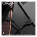 lamtech datacable type c 3m black lam111696 extra photo 2