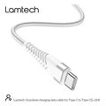 lamtech hq unbreakable cable type c to type c white 2m lam023633 extra photo 4