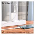 lamtech hq unbreakable cable type c to type c white 2m lam023633 extra photo 6