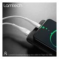 lamtech type c v20 high quality unbreakable cable silver 2m lam450299 extra photo 2