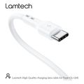 lamtech datacable type c 2m white lam446841 extra photo 3