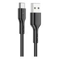 lamtech datacable type c 2m black lam446834 extra photo 1