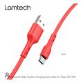lamtech datacable type c 1m red lam446810 extra photo 3