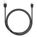 lamtech datacable type c 1m black lam442911 extra photo 1