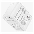 lamtech universal travel adapter with 3xusb 2xtype c outputs 35w lam113850 extra photo 1