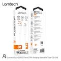 lamtech high power cable usb to type c 1m 27w white lam114512 extra photo 7