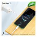 lamtech high power cable usb to type c 1m 27w white lam114512 extra photo 8