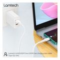 lamtech high power cable usb to type c 1m 100w white lam114529 extra photo 9