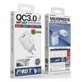 charger wk 18w qc30 wp u57 combo micro cable extra photo 1