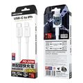 charging cable wk 20w pd type c i6 white 1m wdc 168 6a extra photo 1