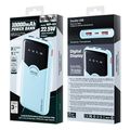 power bank wk 10000mah 225w pdx1 amp qc20x2 blue wp 43 extra photo 1