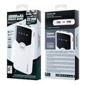 power bank wk 10000mah 225w pdx1 amp qc20x2 white wp 43 extra photo 1